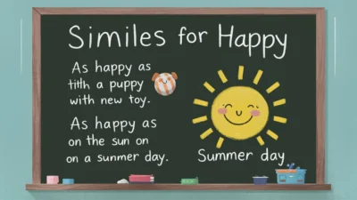 Similes for Happy