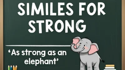 Similes for Strong