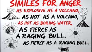 Similes for Anger