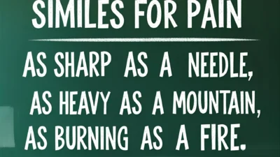 Similes for Pain