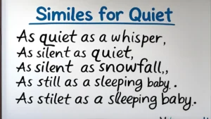 Similes for Quiet