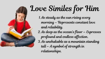 Love Similes for Him