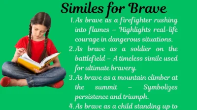 Similes for Brave