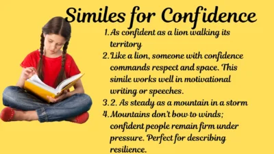 Similes for Confidence