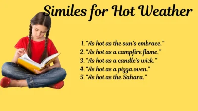 Similes for Hot Weather