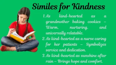 Similes for Kindness