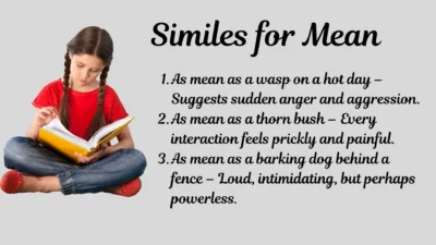 Similes for Mean