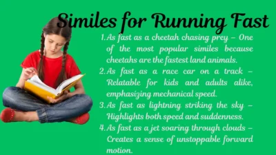 Similes for Running Fast