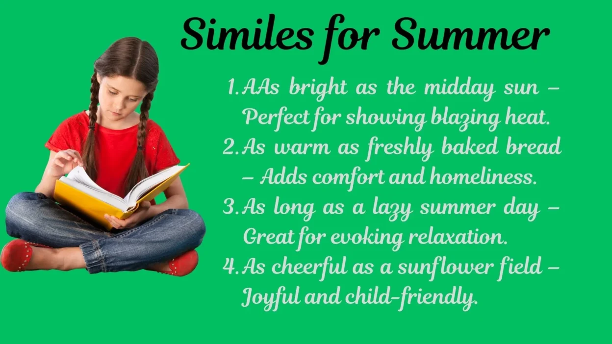 Similes for Summer