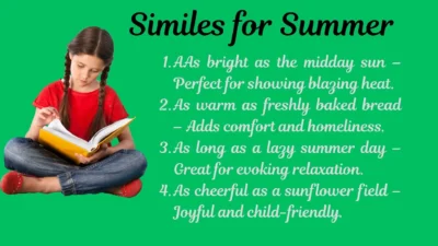 Similes for Summer