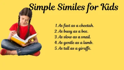 Simple Similes for Kids