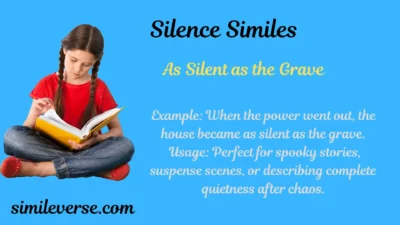 Silence Similes