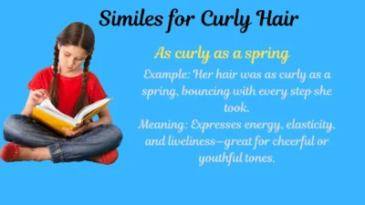 Similes for Curly Hair