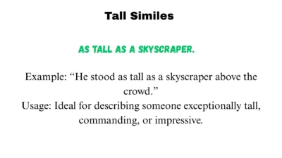 Tall Similes