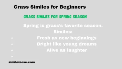 Best Grass Similes