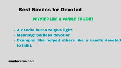 Best Similes for Devoted