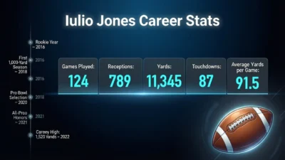 Iulio Jones Career Stats