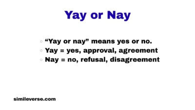 Yay or Nay