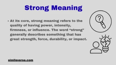 Strong Meaning