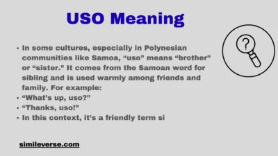 USO Meaning
